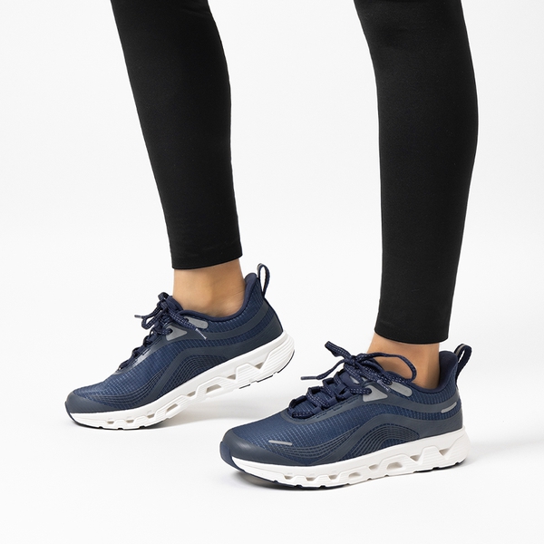 [Air Plush] Women's Breathable Athletic Sneakers - NAVY - 6